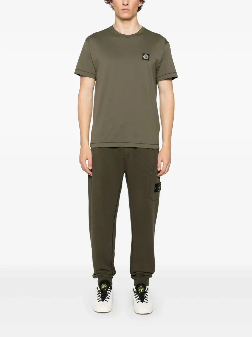 Compass - patch cotton T-shirt - kleostreetwear