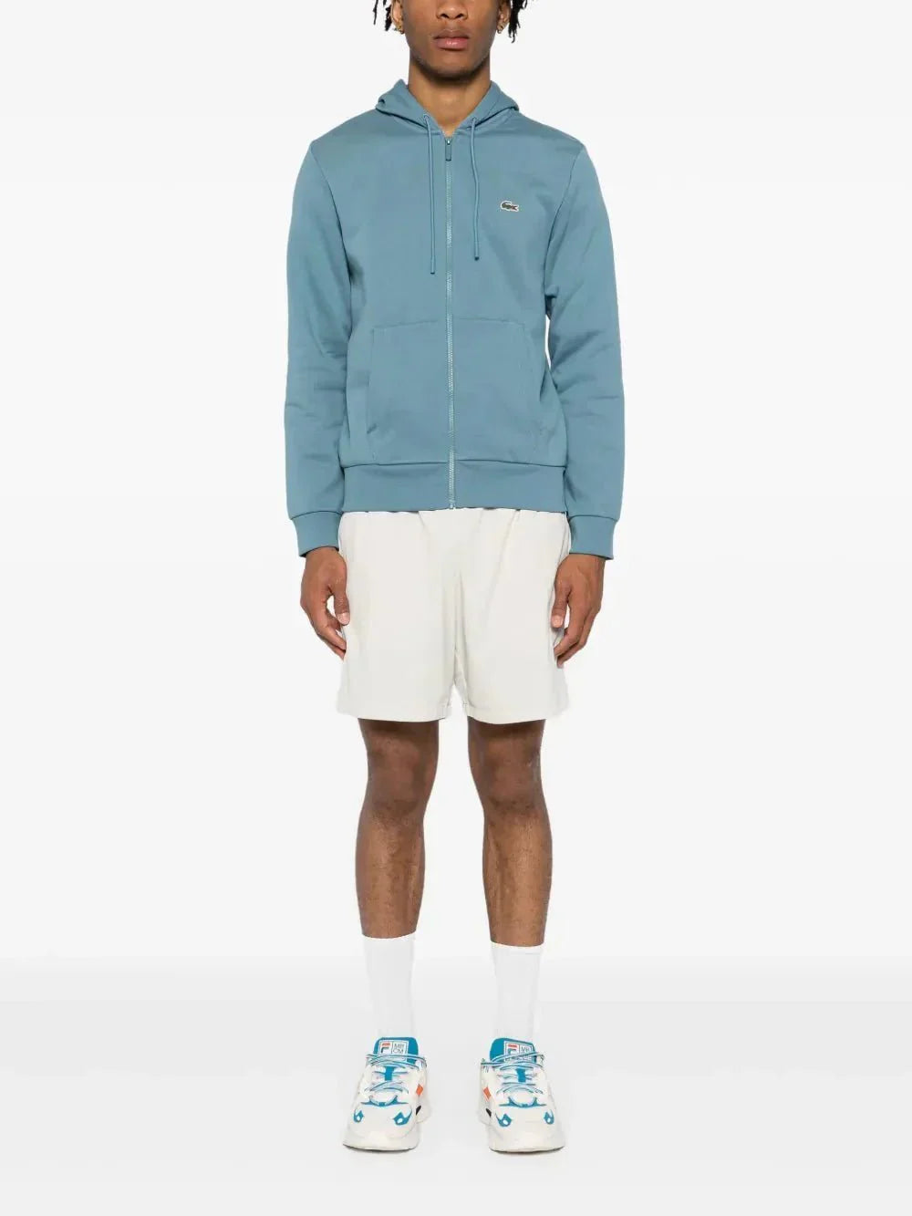 appliqué - logo zip - up hoodie - kleostreetwear