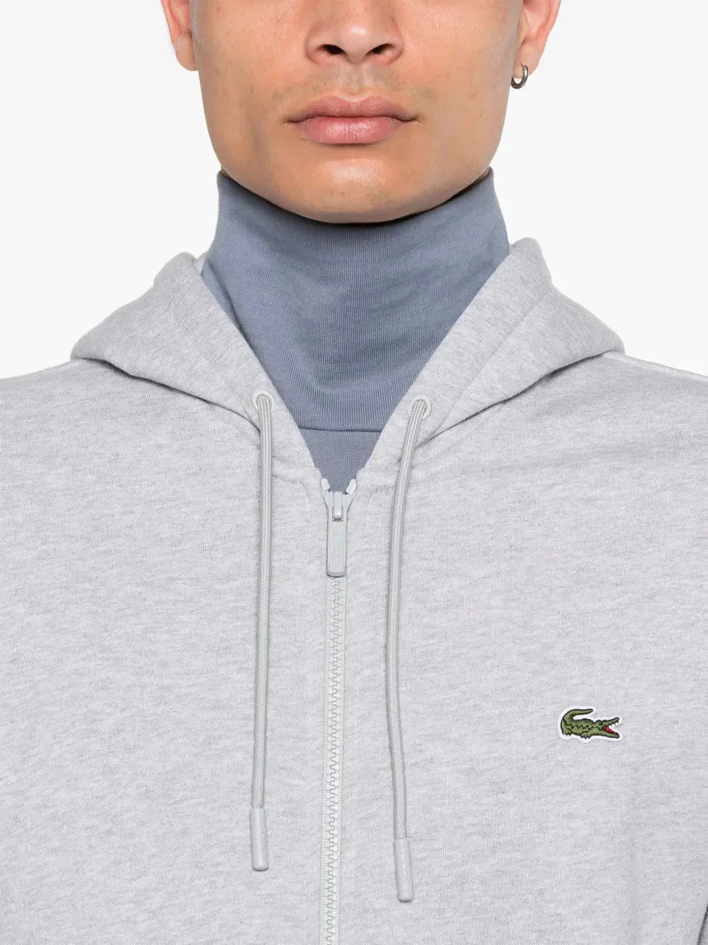 appliqué - logo zip - up hoodie - kleostreetwear