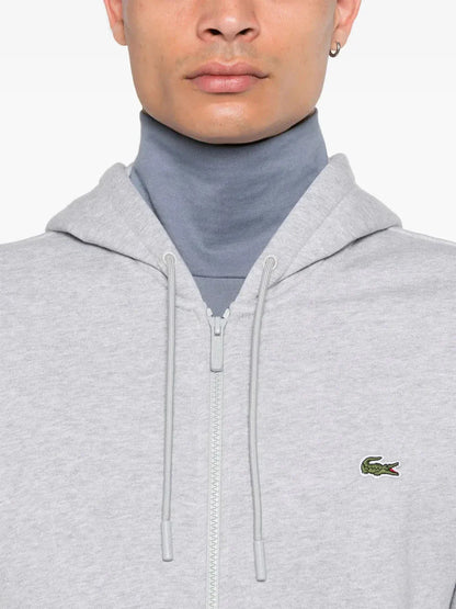 appliqué - logo zip - up hoodie - kleostreetwear