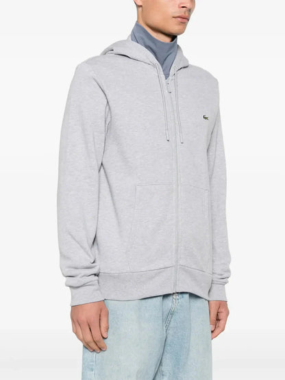 appliqué - logo zip - up hoodie - kleostreetwear