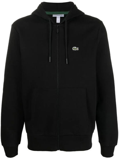 appliqué - logo zip - up hoodie - kleostreetwear