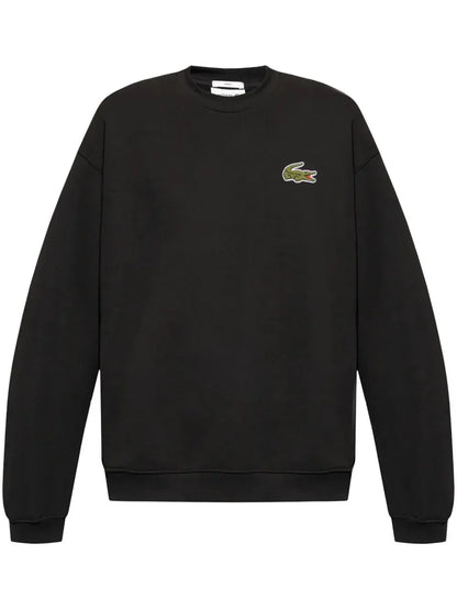 badge fleece sweatshirt - kleostreetwear