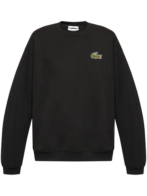 badge fleece sweatshirt - kleostreetwear