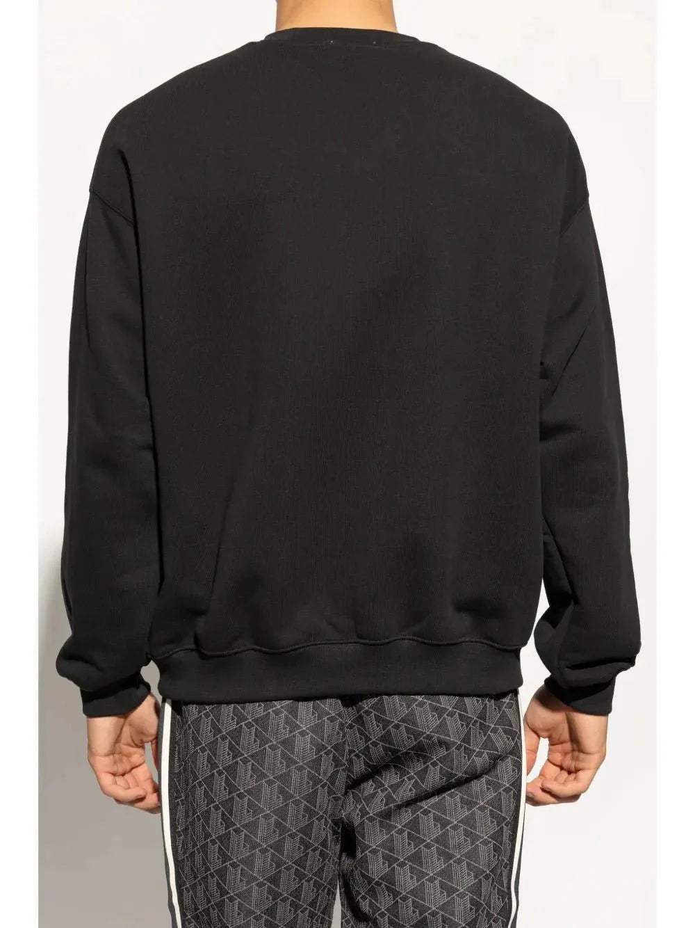 badge fleece sweatshirt - kleostreetwear