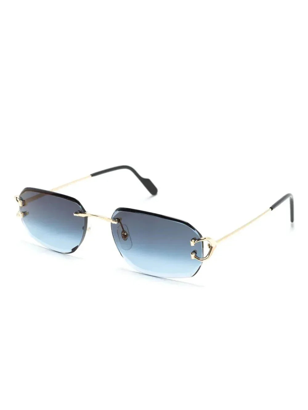 Cartier Eyewear lunettes de soleil 0468S à monture rectangulaire - kleostreetwear