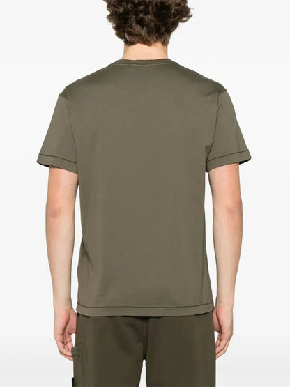 Compass - patch cotton T-shirt - kleostreetwear