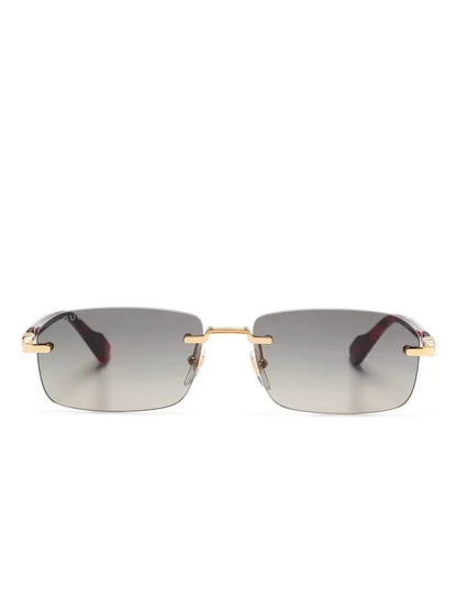 Gucci Eyewear lunettes de soleil à monture rectangulaire - kleostreetwear