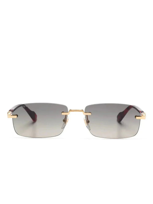 Gucci Eyewear lunettes de soleil à monture rectangulaire - kleostreetwear
