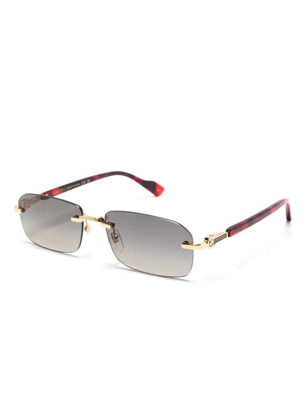 Gucci Eyewear lunettes de soleil à monture rectangulaire - kleostreetwear