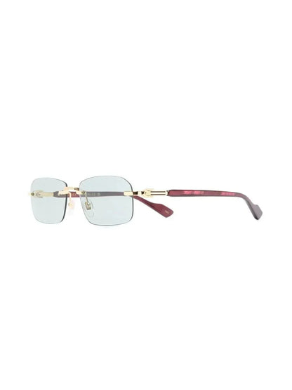 Gucci Eyewear lunettes de soleil GG1221S à monture rectangulaire - kleostreetwear