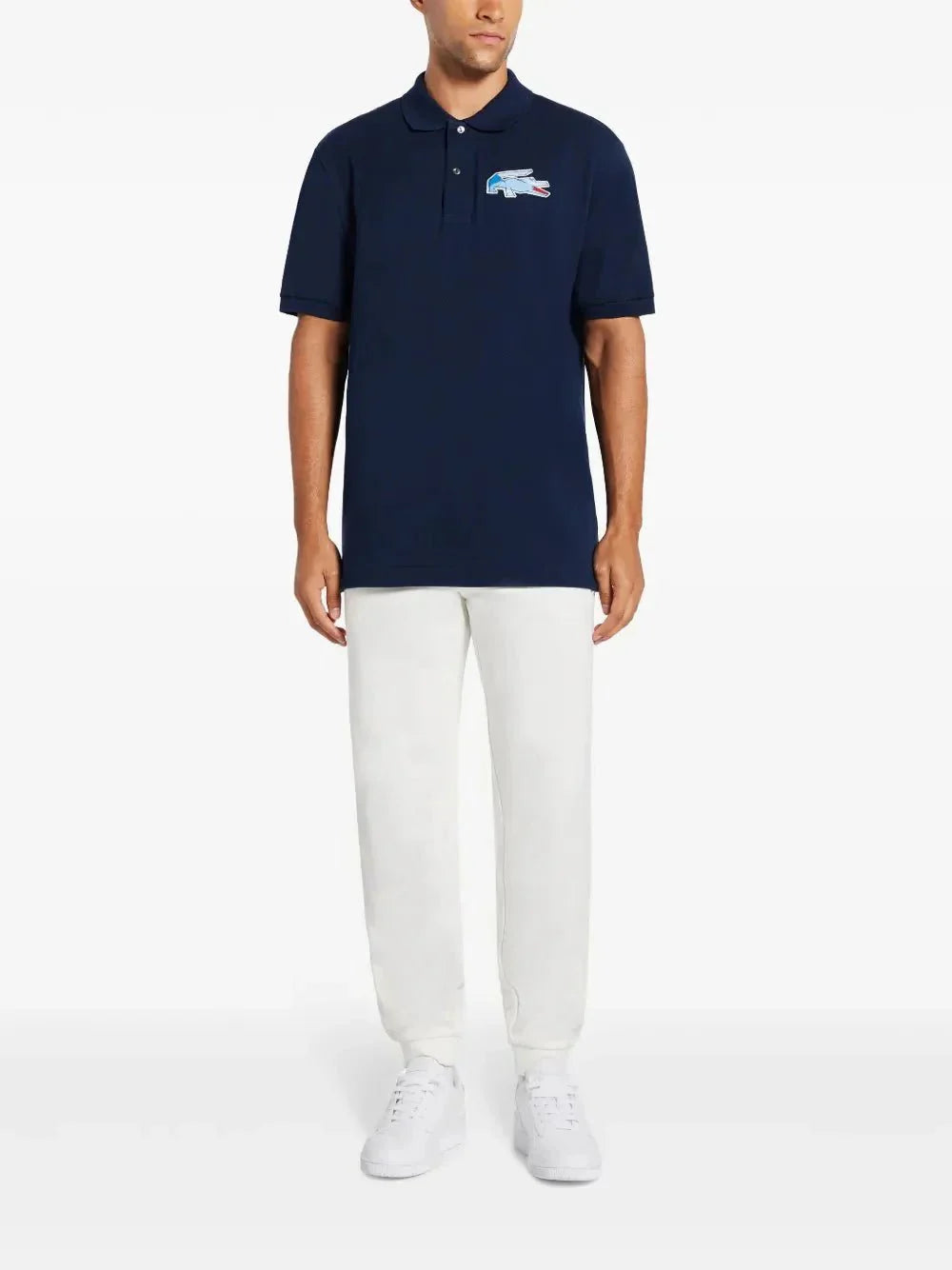 logo - embroidered track pants - kleostreetwear