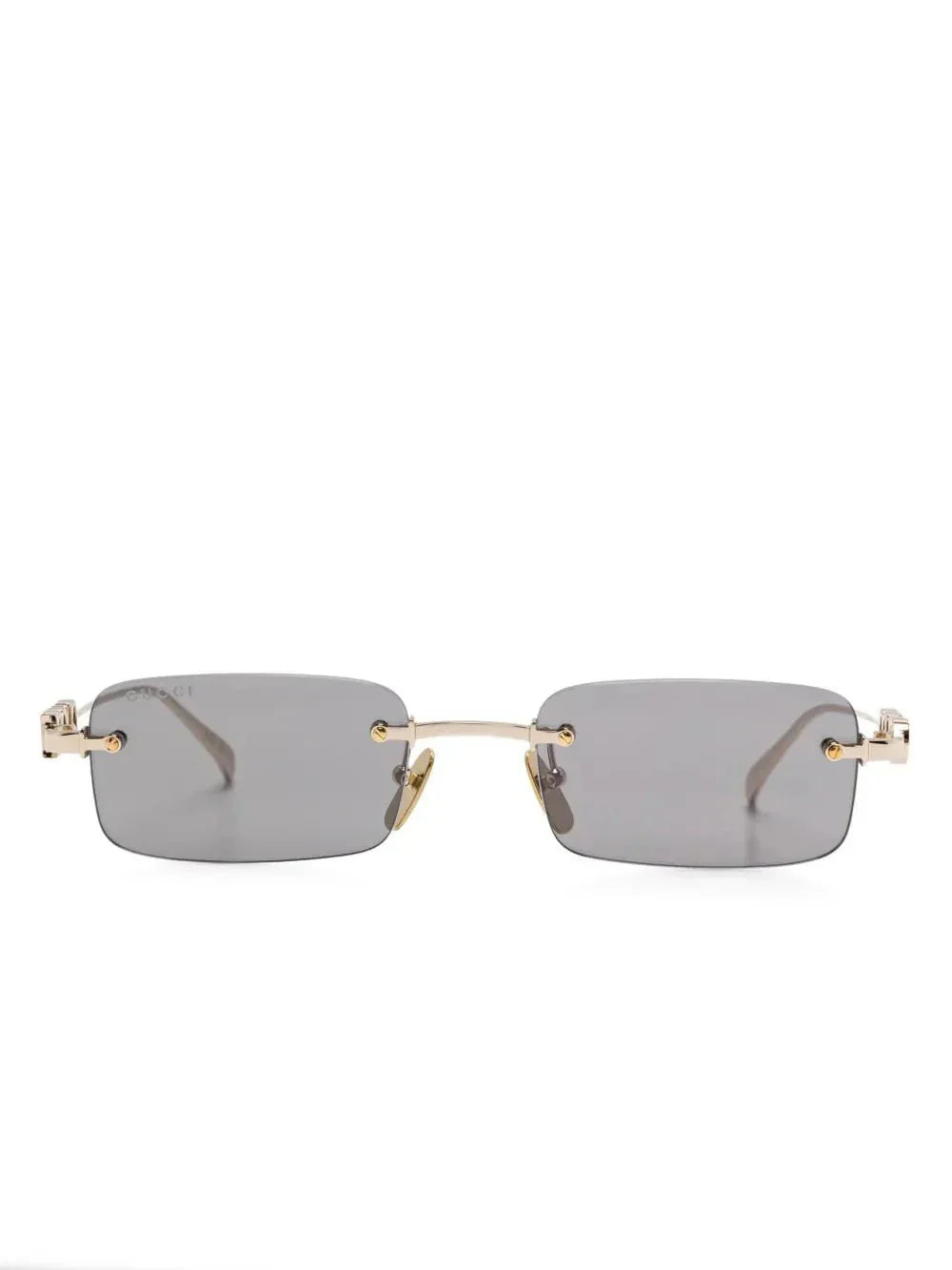lunettes de soleil à monture rectangulaire - kleostreetwear