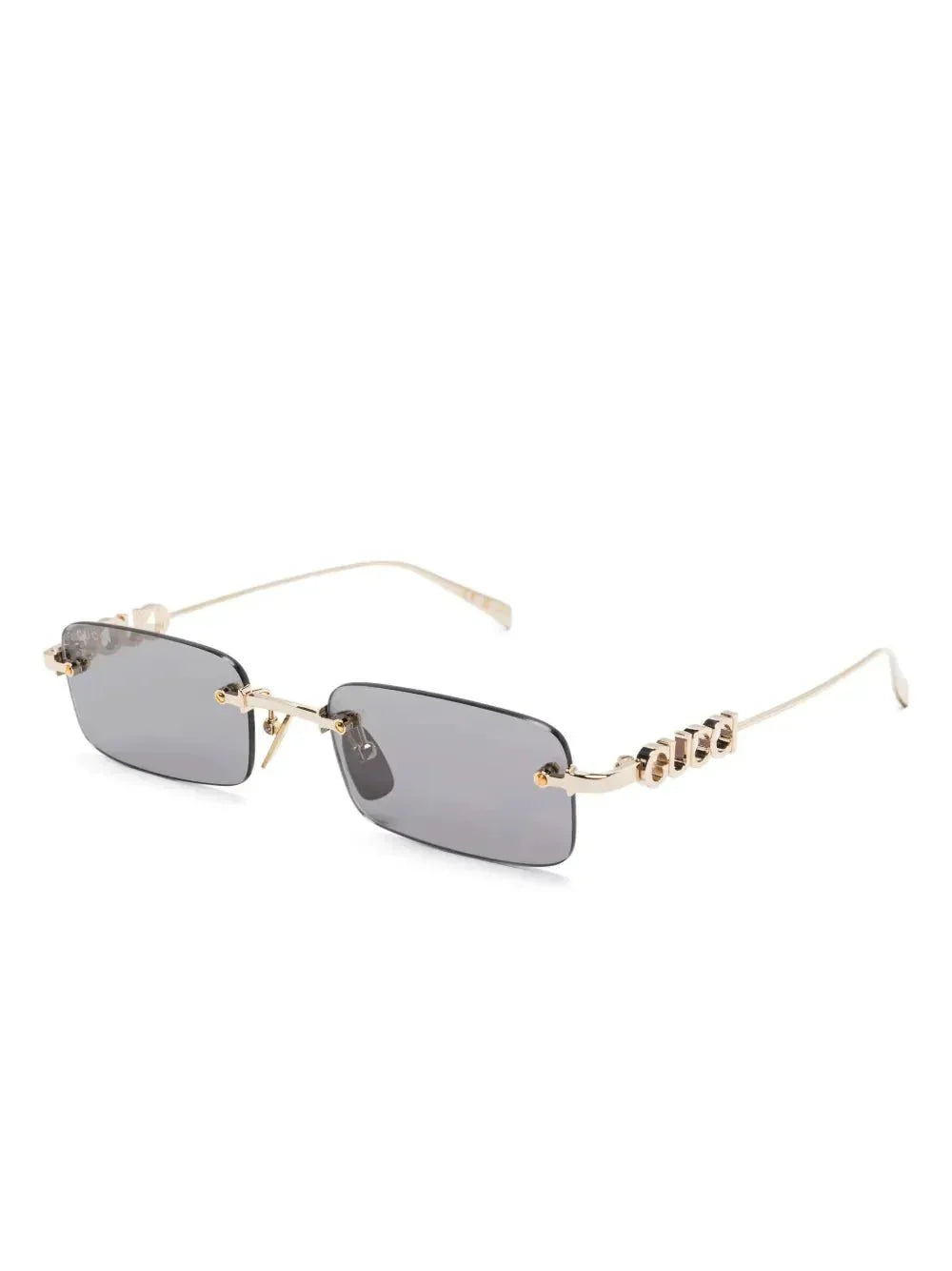lunettes de soleil à monture rectangulaire - kleostreetwear