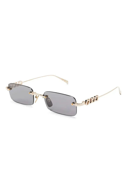lunettes de soleil à monture rectangulaire - kleostreetwear