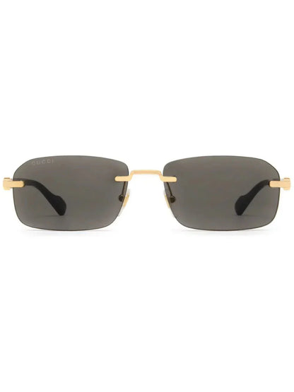 lunettes de soleil à monture rectangulaire - kleostreetwear