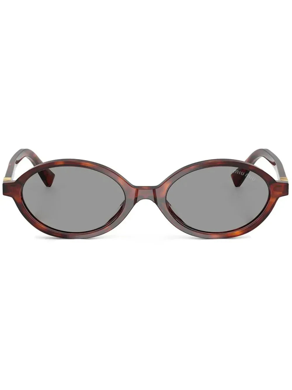 Miu Miu Eyewear lunettes de soleil à monture ovale - kleostreetwear