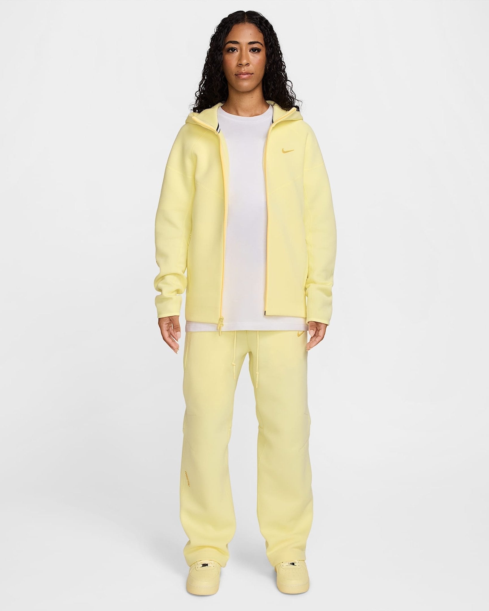 Nocta Tech Fleece Blue Zip - Up Ensemble (Bas + Haut) - kleostreetwear