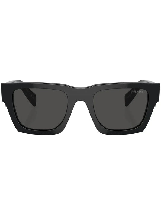 Prada Eyewear lunettes de soleil carrées à logo - kleostreetwear