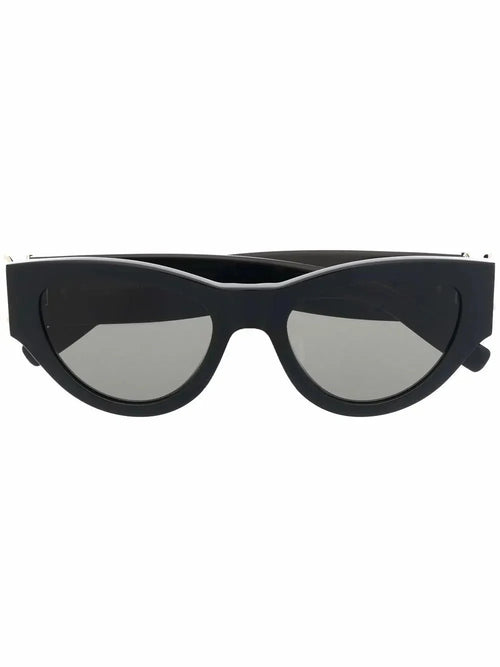 Saint Laurent Eyewear lunettes de soleil à monture ovale - kleostreetwear